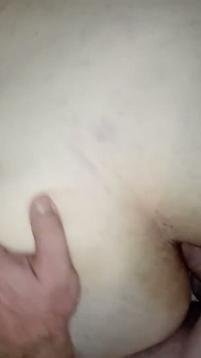 Stepmom's Friend Practices Anal - Tight Ass Fucked and Cum Between Cheeks | Clip 1
