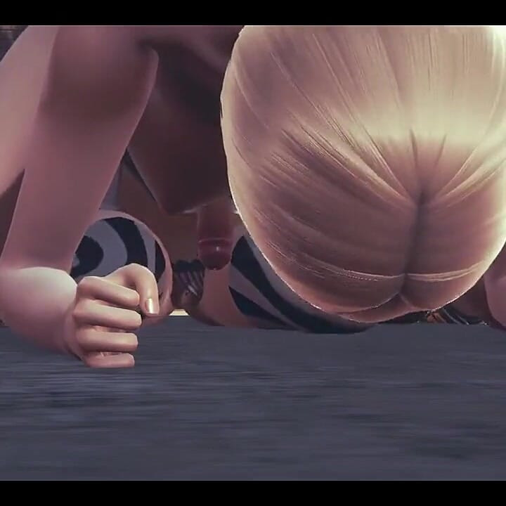 Futanari 成人动漫 3D 无码 - 大村手淫和在街上性交 - 日本亚洲漫画动漫电影游戏色情