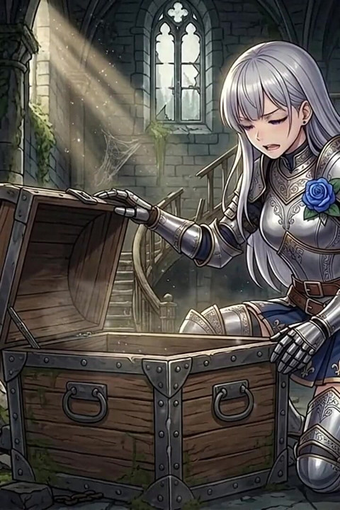 Sexy Adventurer Gets Turned on by a Goblin and Gives Him a Wild Blowjob in the Abandoned Castle