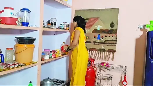 Stepmother has a rough threesome with her stepson fuck pleasure until she gives all her with full tits Desi milk Clear-