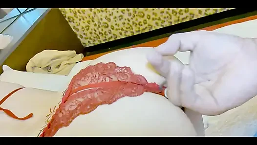 Mayu no91 dicukur, cosplay, tenggorokan dalam, kerah, penutup mata, manik-manik anal di 2 lubang, muncrat, creampie, sepong bersih