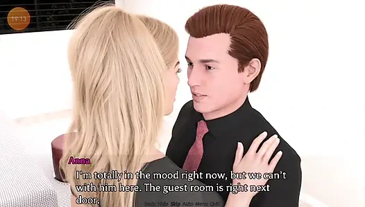 A Perfect Marriage #8 Chris and Anne chat while in bed.