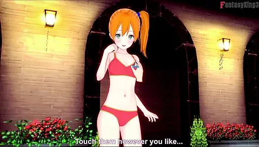 Misty bikini blowjob - Poketmonster