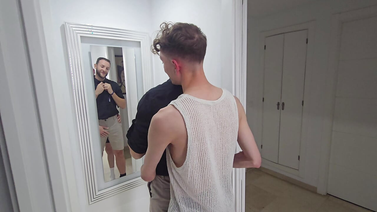 My Roommate Was Late for Work. but I Didn't Let Him Go Out Like That