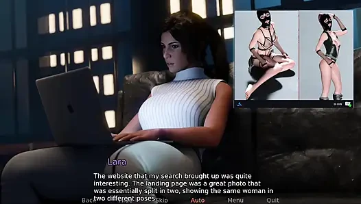 Croft adventure #1 - lara nggak bisa berhenti mikirin seks lesbian