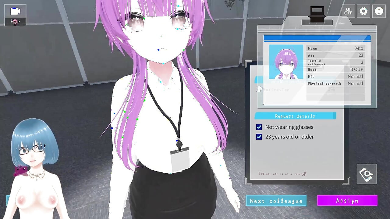 Mari mulai mengelola Departemen Bantuan Seksual! Gameplay demo 4