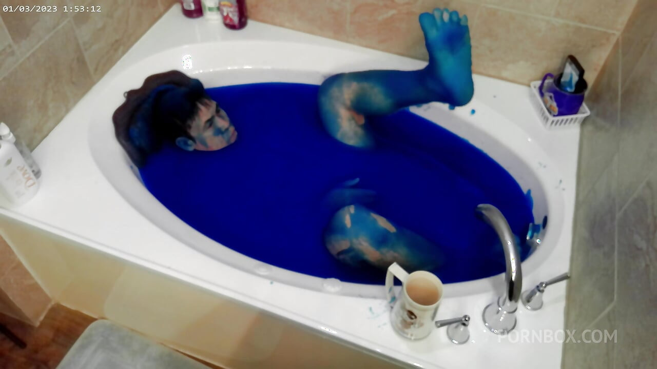 Mandi pancutan mani biru muktamad