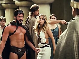 In Carmen Electra triffst du die Spartaner