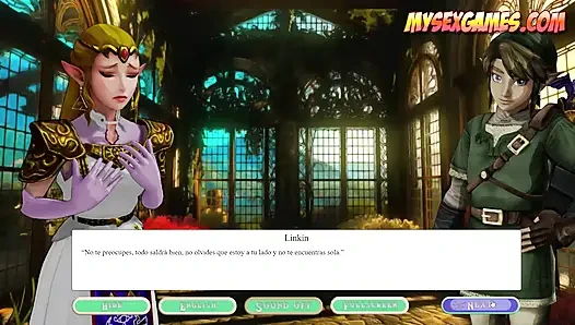 The Legend of Zelda Time to Fuck - Link Doggy Fucking Princess Zelda