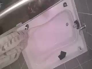 Taking a big dildo