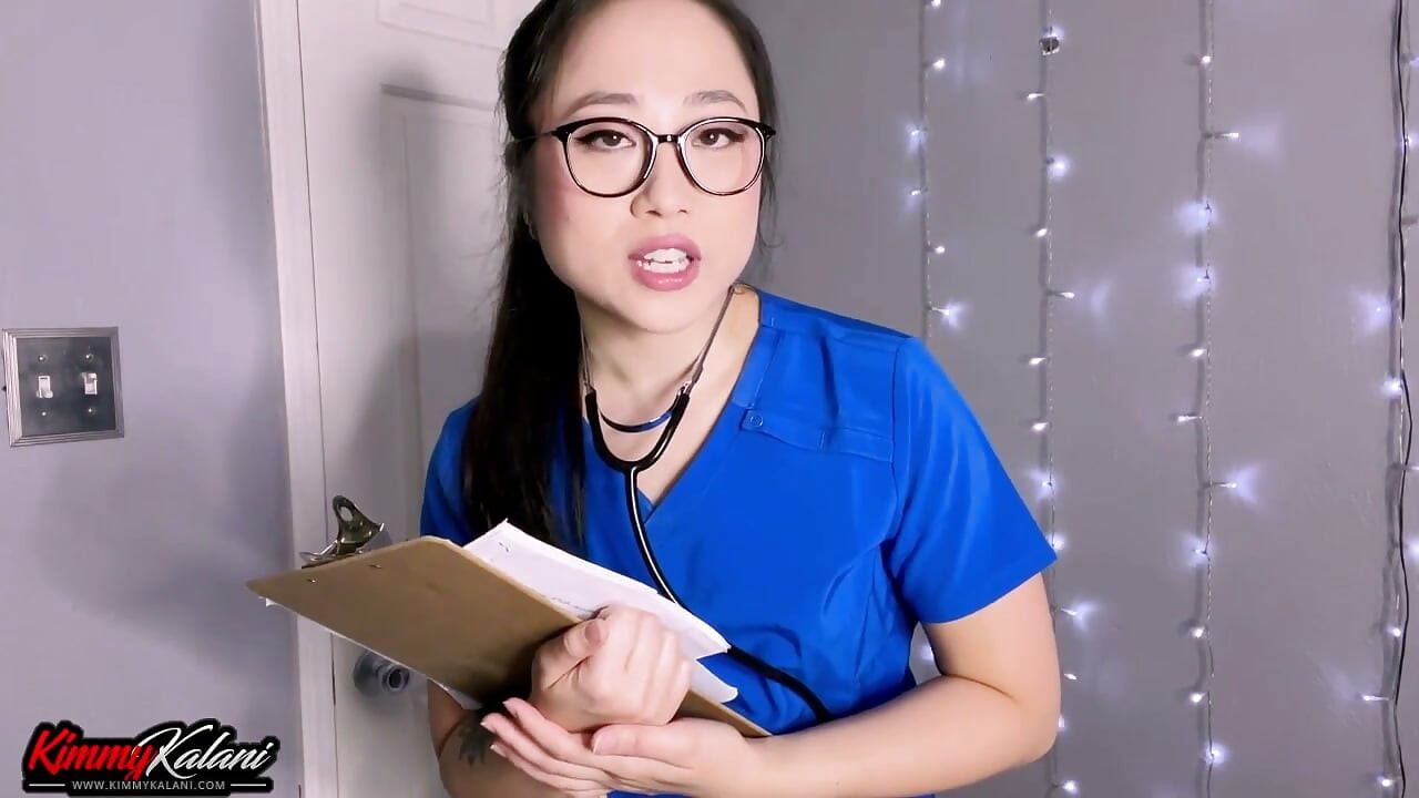 아시아 간호사 ASMR 판타지 - BBC 구강과 정액 샘플 JOI - 진짜로 일어난 일일까?