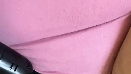 Güçlü asa ile klitorisimi uyariyorum