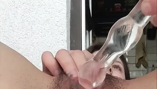 Asmr Wet Pussy Menggoda dengan Mainan Kaca