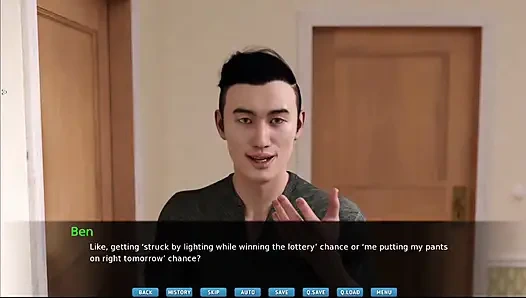 Terikat untuk menyenangkan #3 - Johannes menonton Julia tidur siang di baju tidur seksi.