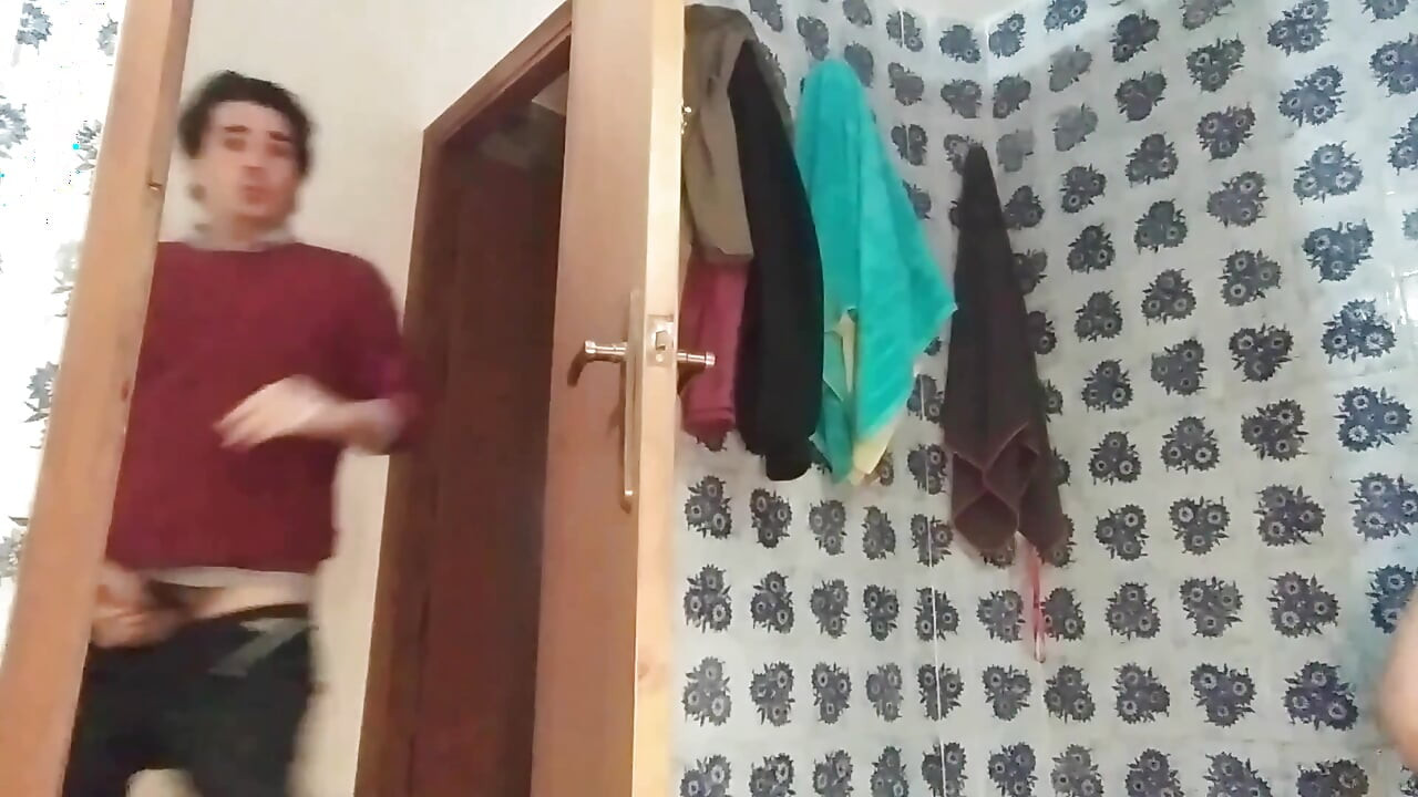 My stepsis in the shower want sex with me in the bathroom