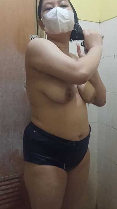 Spectacular moment from "Take a bath with your sister-in-law until Crot part 1"