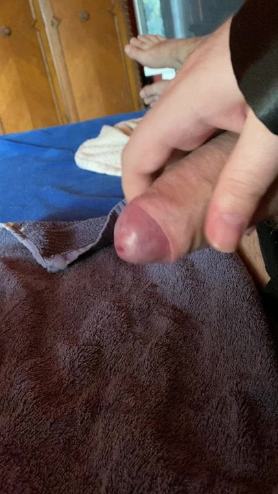 Another wank thinking of a grandpa