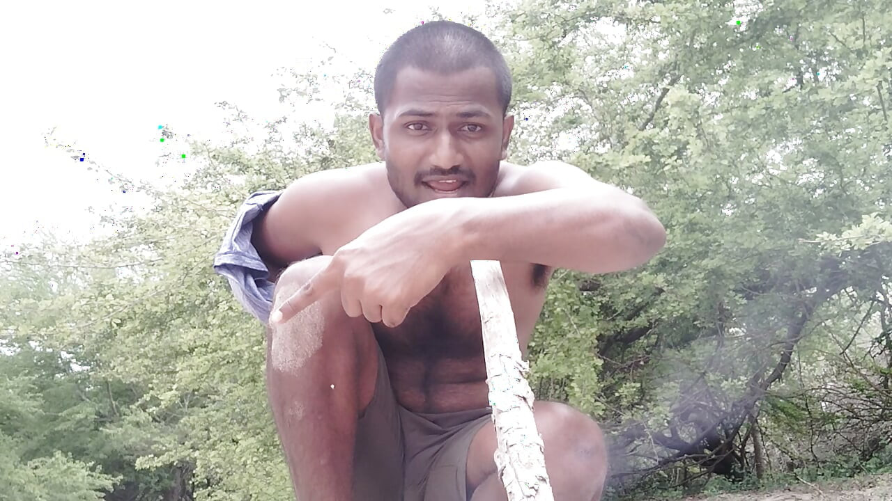 Xhard On Dick On Duty in forest alone