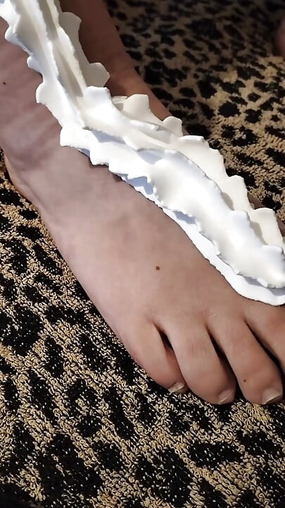 Foot and Masturbation