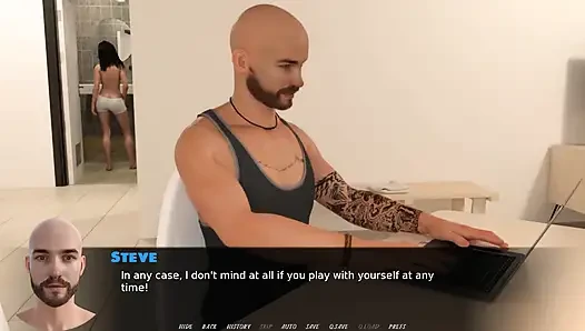 Захватывающие игры: муж покупает секс-игрушки для своей жены и отсасывает большую порцию спермы на ее лицо, эпизод 9