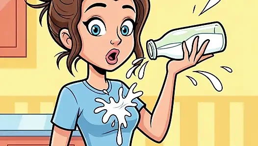 Birden fazla delikten sütlü yol.