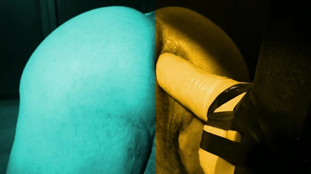 Big ass and toy