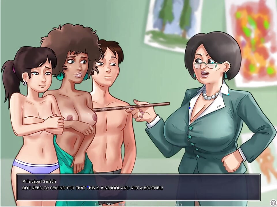 Summertime Saga - Miss Ross sexscene