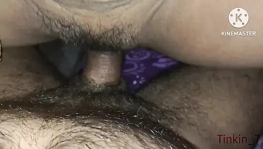 Father-in-law fucked a lot of people sitting on the penis.