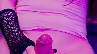 Fer Sissy Big Cock Flashlight Cum