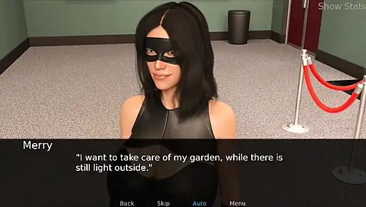 Ateşli evli kadın - Jenny Merry'nin giyinmesinde yardım etti