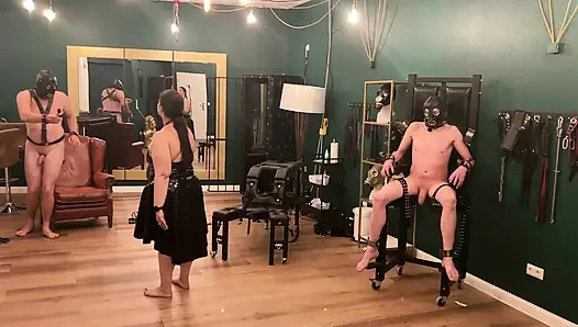 Fetish Lofts with My 2 Slaves Part 4-4