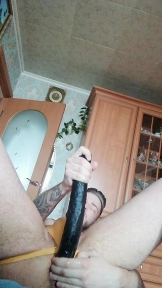 Zabawa z moim podwójnym dildo 5