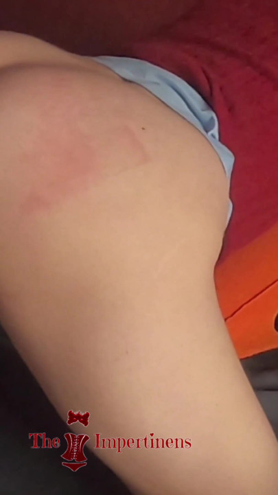 Spanking my stepsister for bad behavior | Clip 3
