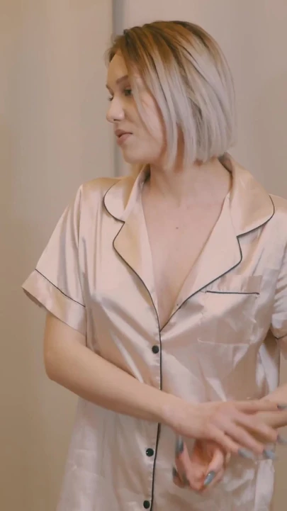 Key moment from "Top business investor finds handmaiden laying in his bed wakes her up to have sex"