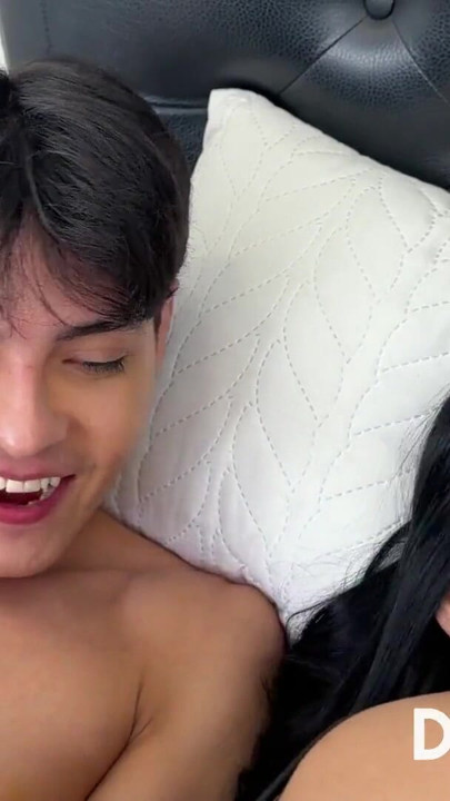 LIL TIMY FAKES BEING GAY, SHARES BED WITH LESBIAN COUPLE, FUCKS ONE, OTHER CATCHES THEM AND JOINS HOT ANAL THREESOME WITH TWIST. | Clip 1