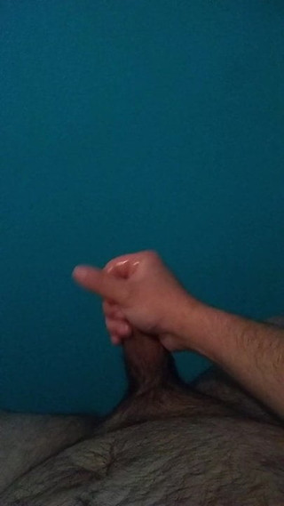 Stroking dick