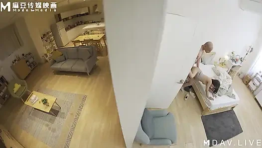 MDWP-0028 Мебель для прелюбования в городе/испытании «Сон» перед покупкой матраса