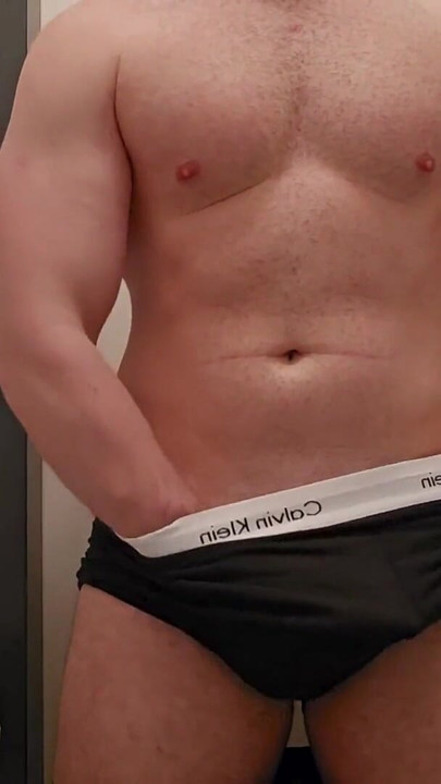 Massive German Daddy Jerks Fat Cock in Public Toilet After Training - PhantomGentX | Clip 2