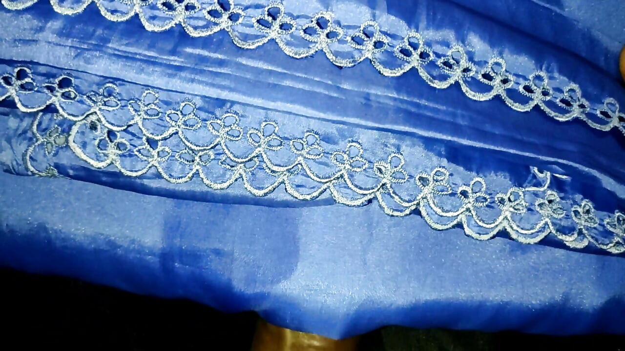 Satin Silk ręczna robota porno - jebanie i pocierać salwar (152)
