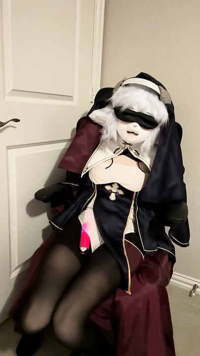 Masturbare Furry Kigurumi