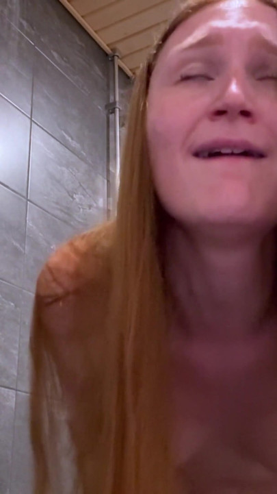 Sex with a Stranger in a Public Shower | Clip 1