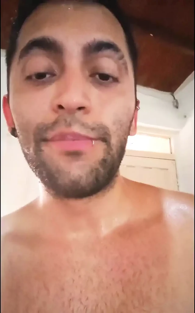 I was so horny after working out  and I needed some extra protein directly from the source