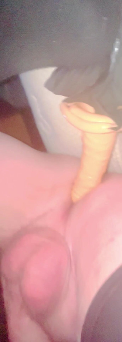 I'm Riding a dildo vibrator for a very short time