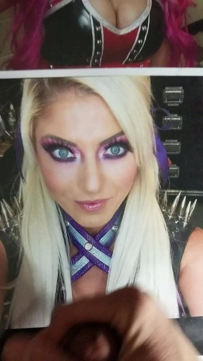 WWE Alexa Bliss Cum Tribute 16