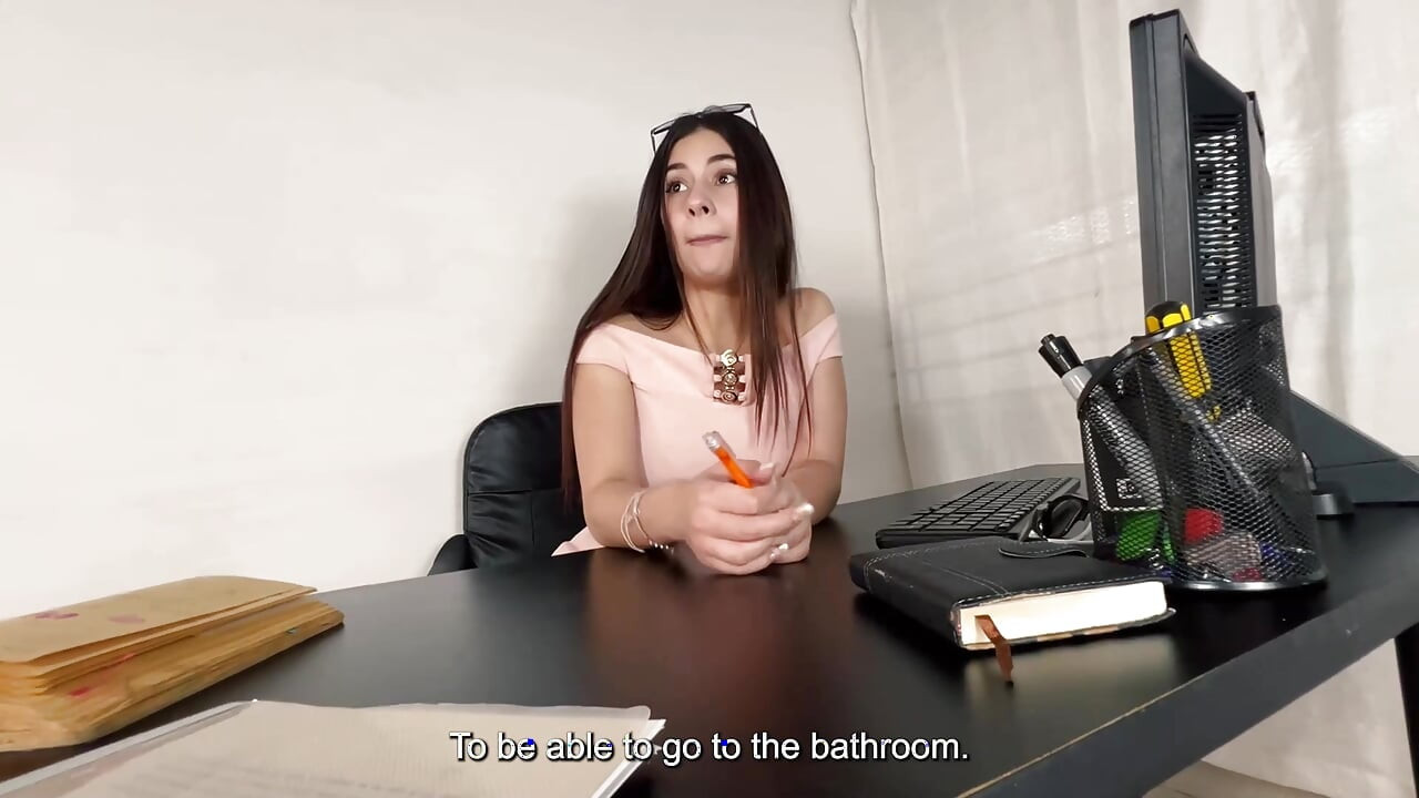 Eu fiz xixi no escritório
