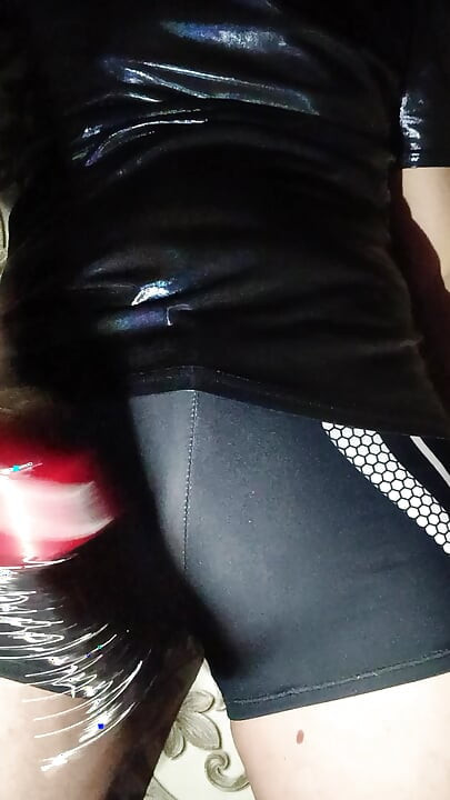 Ballbusting With Cola Bottle