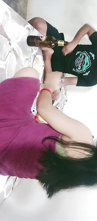 Maami bhanja ki beer party ek saath hindi me