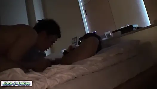 Cute Girl Secret Meet at a Love Hotel, Soaked with Desire, Craving It Deep Inside!