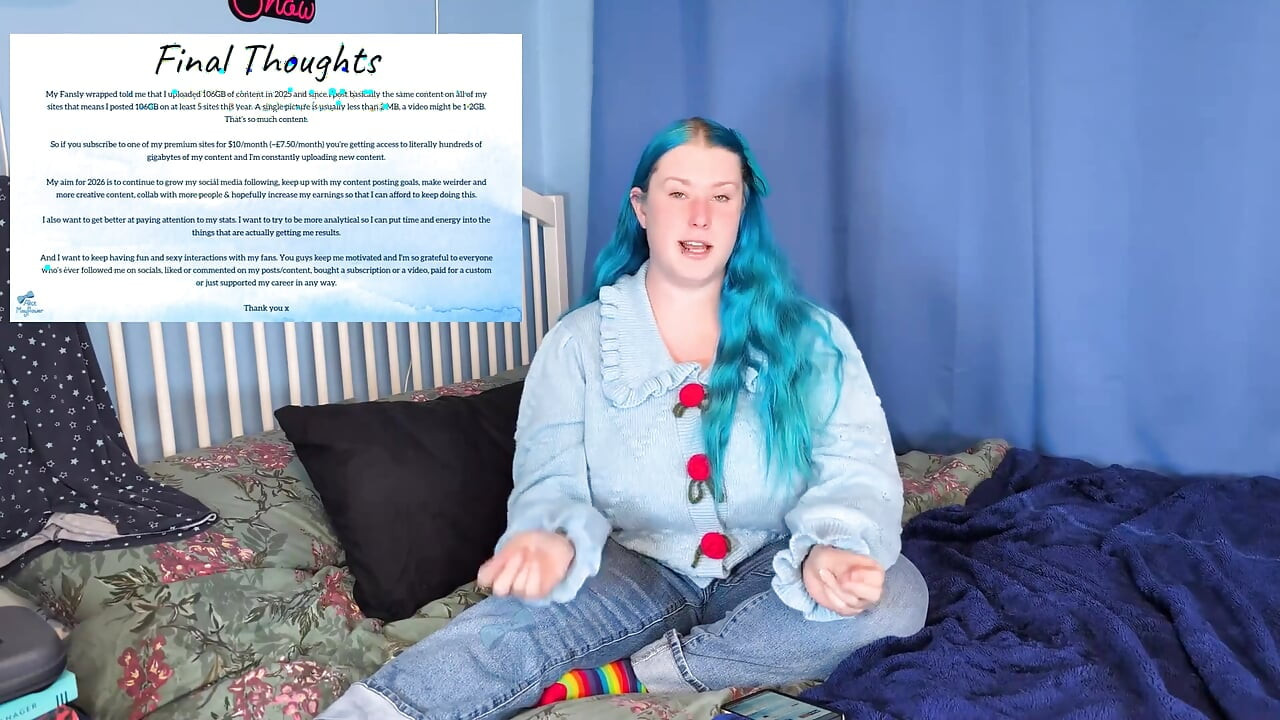 My 2025 Reflections on My Content Creator Journey - Sfw