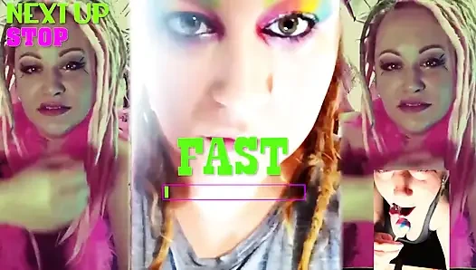 Pacar merangkak kamu pakai celana dalamnya di game JOI CEI yang dibintangi oleh Goddess Lana